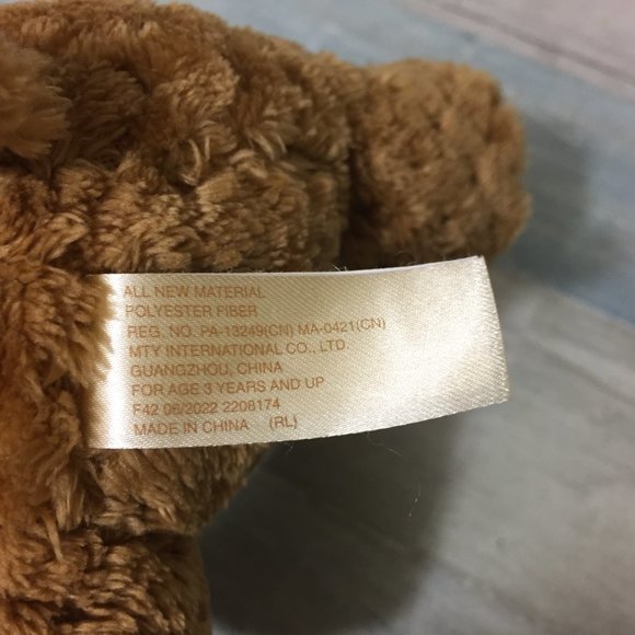 MTY International Moose Plush Plaid Antlers Stuffed Animal Toy - Picture 5 of 6